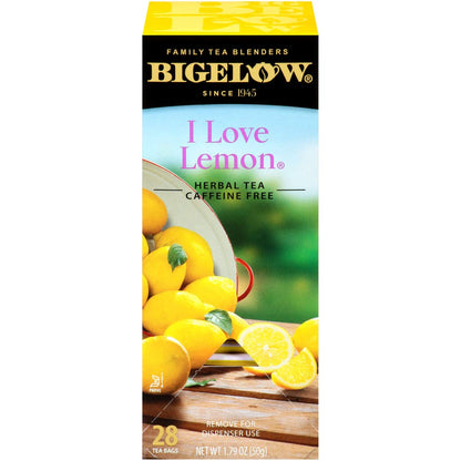 I Love Lemon Tea Bags, Box Of 28
