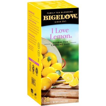 I Love Lemon Tea Bags, Box Of 28