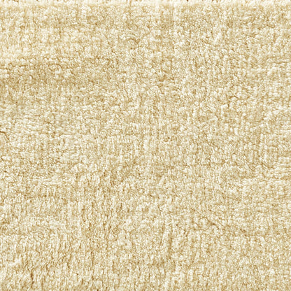 2-Piece Bath Rug Set, 100% Cotton Highly Absorbent Bath Mat, Coastal Design, Dorm Room Essentials, Yellow
