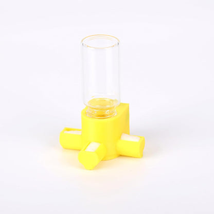 Jumping Spider Water Dispenser, Magnetic Hanging Feeder,Suitable for Jumping Spiders,Tarantulas, Praying Mantises,Arboreal Animals, and Other Small Animal Enclosure Accessories,5ML (Yellow)