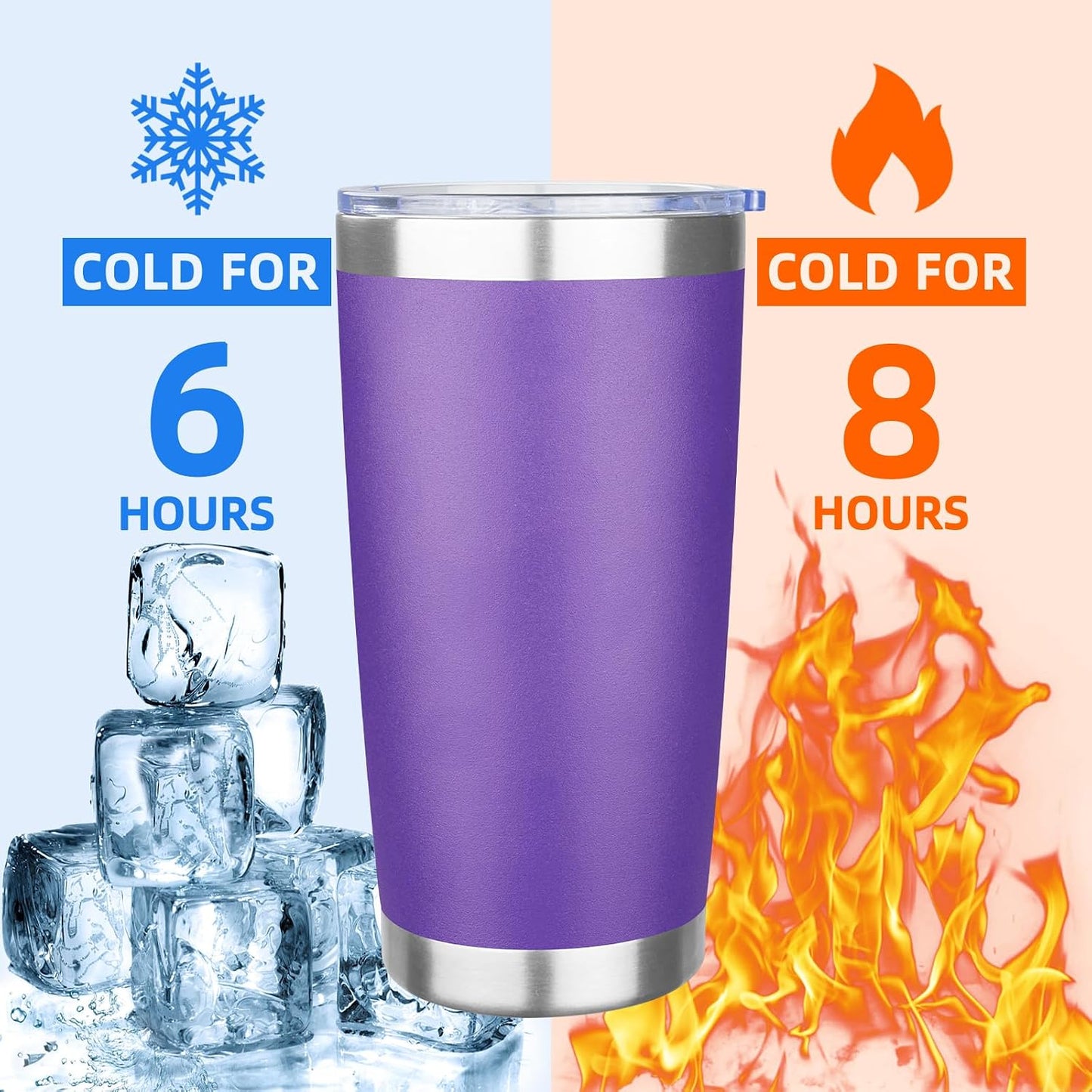 20oz Tumbler Insulated Tumbler with Sliding Lid,(Yellow, 1pack | 304 Stainless Steel,Travel Coffee Tumbler,Double Wall Vacuum,Gifts for Christmas Women Men School Home Office