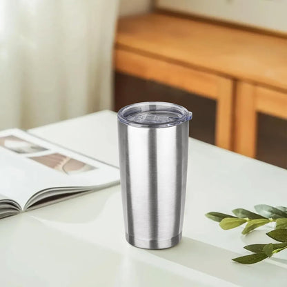 20oz Tumbler Insulated Tumbler with Sliding Lid,(Yellow, 1pack | 304 Stainless Steel,Travel Coffee Tumbler,Double Wall Vacuum,Gifts for Christmas Women Men School Home Office