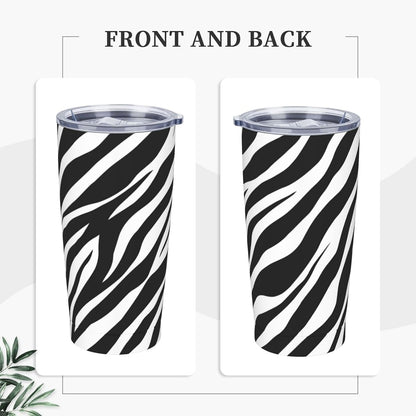 Lemon Tumbler 20oz Green Leaves Stainless Steel Insulated Tumblers with Lid and Straw Travel Coffee Mug Tea Wine Cups Water Bottle Sport Gifts for Women