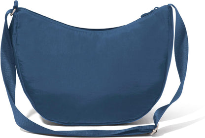 Swift Crescent Crossbody Bag for Women - Lightweight 12"x8" Travel Purse Handbag