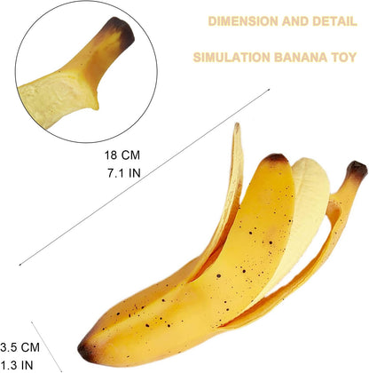Banana Squishies Stress Relief Soft Scented Simulation Bananas Fruit Squeeze Toys Cute Birthday Gift Novelty Toy