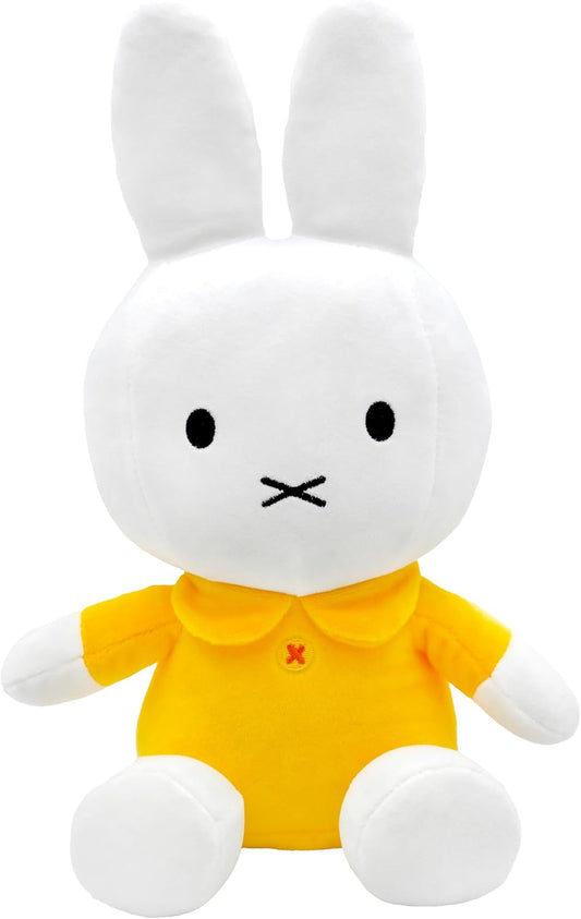 Miffy Plush Toy, 8 Inch Sitting Dutch Bunny Plush from Dick Bruna, Soft Boa Rabbit Bunny Stuffed Animal Plushie Doll for Girls and Boys