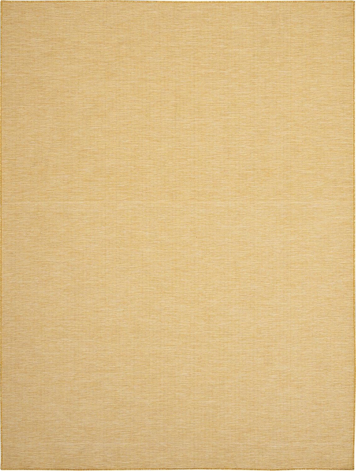 Positano Yellow 8' x 10' Area Rug - Easy Clean, Non Shedding, Bed Room, Living Room, Dining Room, Kitchen (8' x 10')