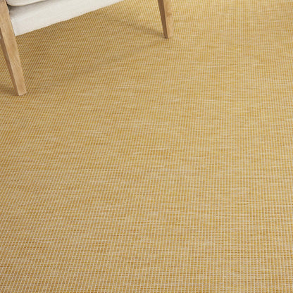 Positano Yellow 8' x 10' Area Rug - Easy Clean, Non Shedding, Bed Room, Living Room, Dining Room, Kitchen (8' x 10')