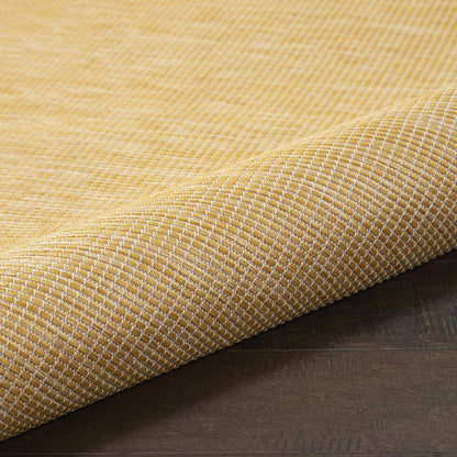 Positano Yellow 8' x 10' Area Rug - Easy Clean, Non Shedding, Bed Room, Living Room, Dining Room, Kitchen (8' x 10')