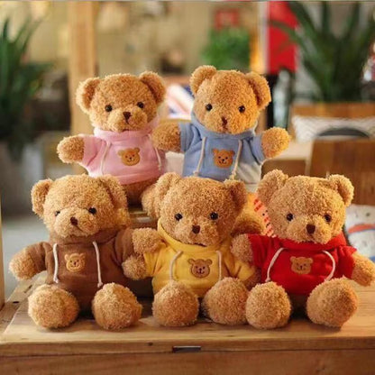 Teddy Bear Stuffed Animal, Teddy Bear Plush Toy, Birthday for Kids Boys Girls Friends (Yellow, 12inch)