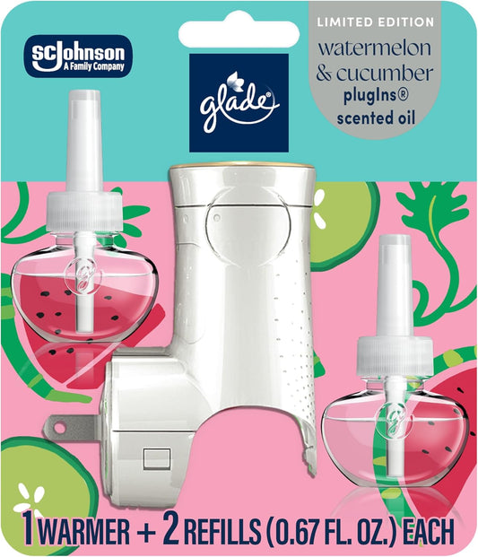 PlugIns Refills Air Freshener, Lemon Zest & Poppy, Scented and Essential Oils for Home and Bathroom, 0.67 Fl Oz, 5 Count