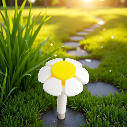Round Cubic Cat Fountain Replacement Flower Nozzle Head for Dogs Stainless Steel Top Water Dispenser Yellow Orange pet Water Fountain Flower top Replacement Yellow Pond Pump Nozzles