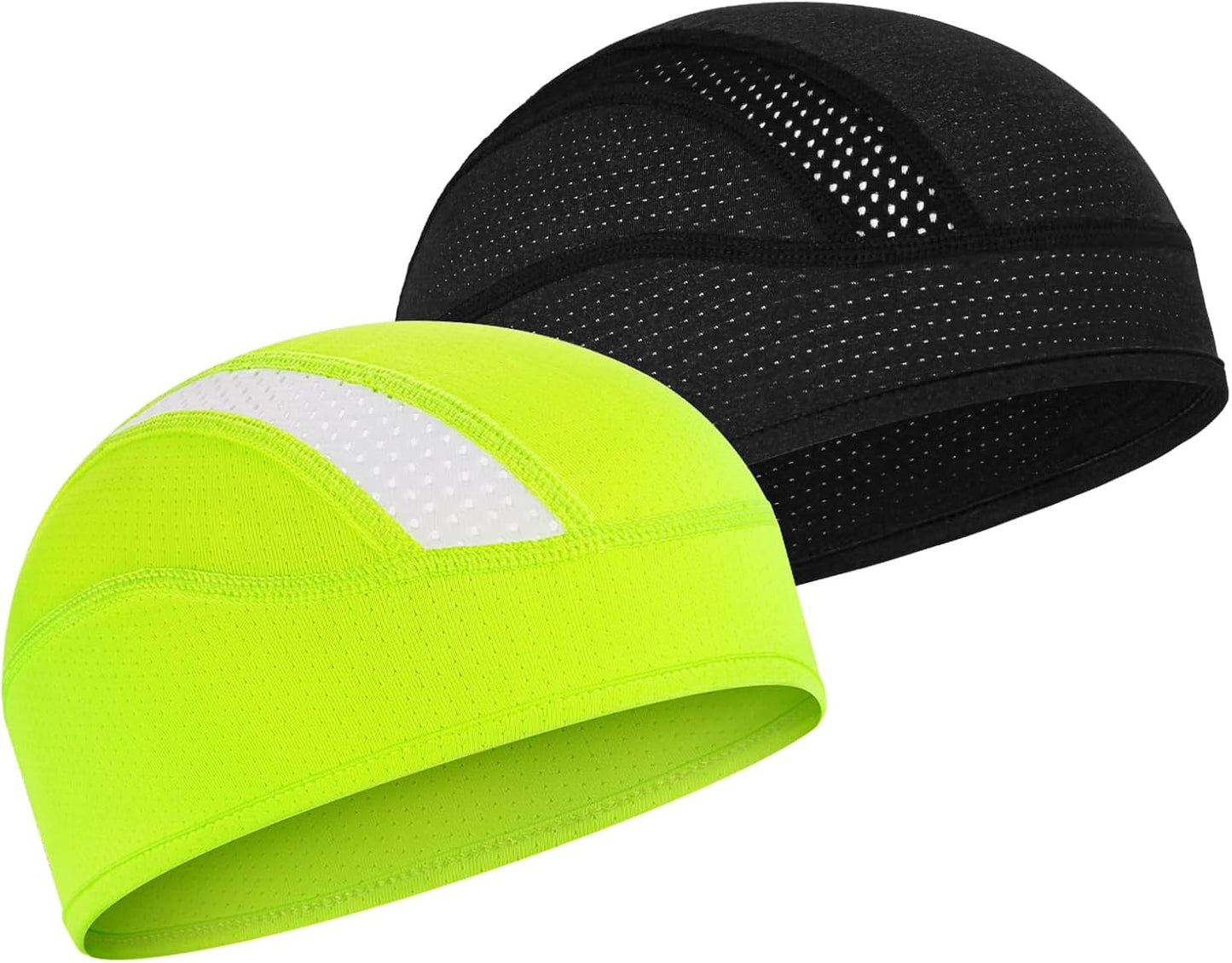Cooling Skull Cap Breathable Mesh Sweat Control Helmet Liner for Men | Comfortable Nylon Material, Snug Fit, Non-Slip for Men Women Cycling, Outdoor Work Hard Hat Liner, Motorcycling Running Gym
