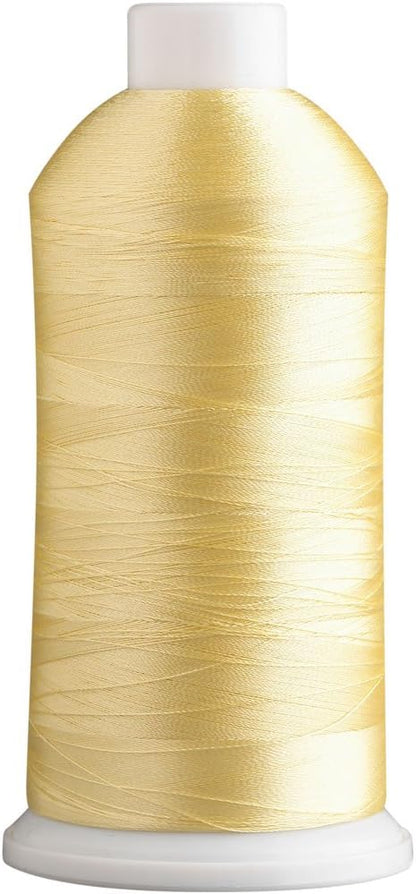SuperB Polyester Embroidery Thread 40wt 5000m. Mellow Yellow 613