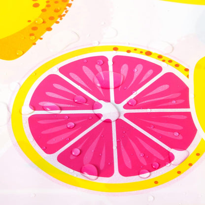 2Pcs Pink Lemon Party Table Decoration Summer Fresh Fruits Tablecloth Lemonade Table Decoration for Pink and Yellow Lemon Themed Birthday Party Supplies