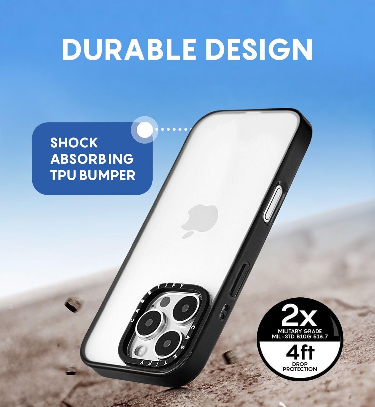 for iPhone 14 Case - Compact | Lightweight | 4ft. 2x Military Grade Drop Protection | EttaVee Vintage Lemons | Black