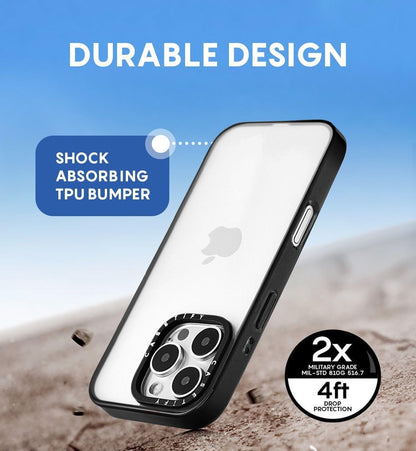 for iPhone 14 Case - Compact | Lightweight | 4ft. 2x Military Grade Drop Protection | EttaVee Vintage Lemons | Black