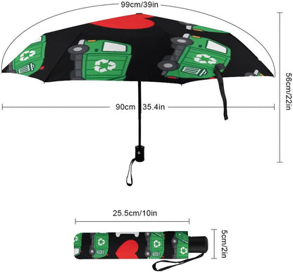 Compact Lightweight Automatic Umbrellas | Sunproof Waterproof Auto Open/Close Golf Umbrellas for Commuter Beach