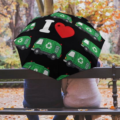 Compact Lightweight Automatic Umbrellas | Sunproof Waterproof Auto Open/Close Golf Umbrellas for Commuter Beach