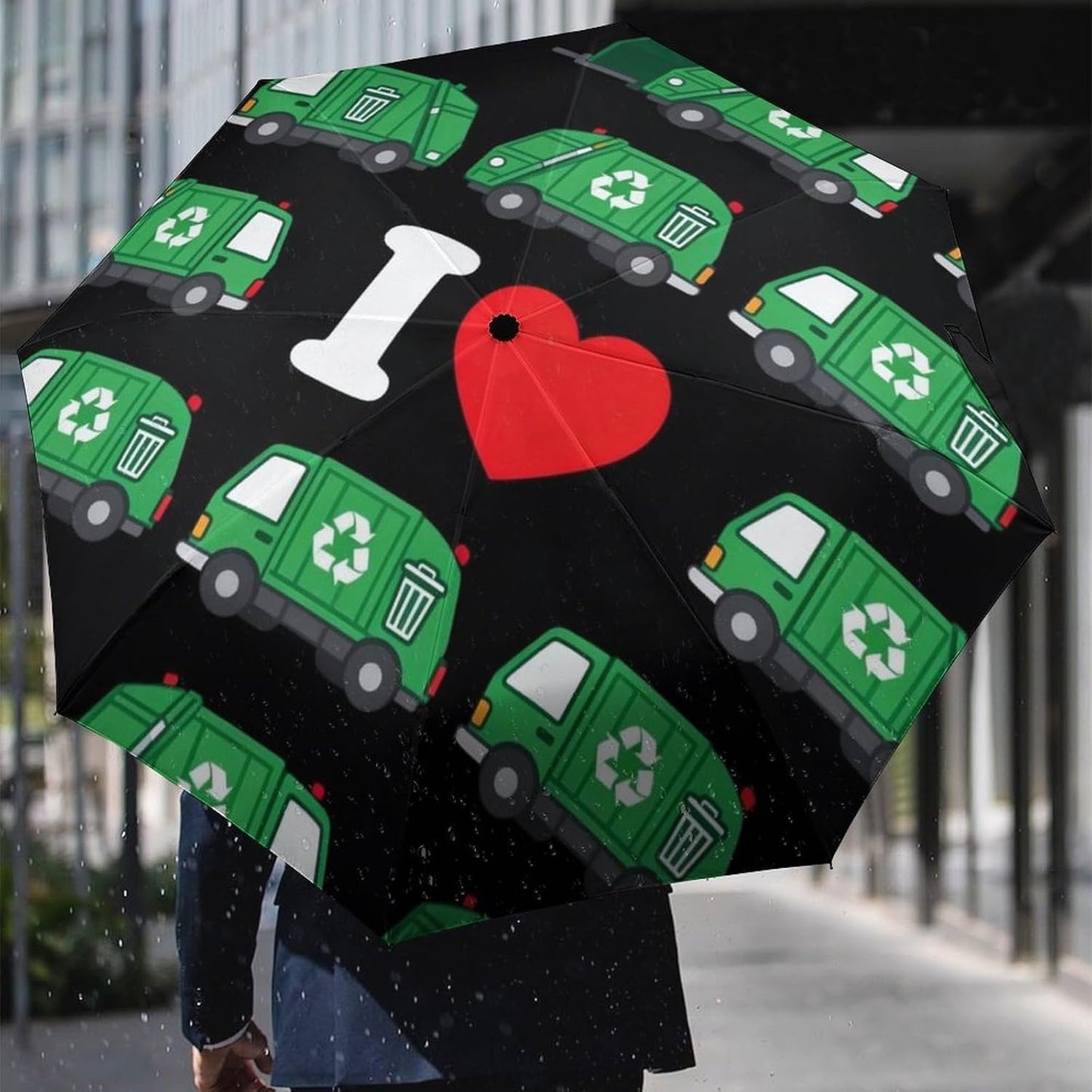 Compact Lightweight Automatic Umbrellas | Sunproof Waterproof Auto Open/Close Golf Umbrellas for Commuter Beach