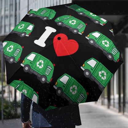 Compact Lightweight Automatic Umbrellas | Sunproof Waterproof Auto Open/Close Golf Umbrellas for Commuter Beach