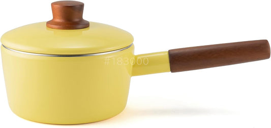 NA-16S.BY Saucepan, 6.3 inches (16 cm), Butter Yellow, Induction Compatible, Natural Series