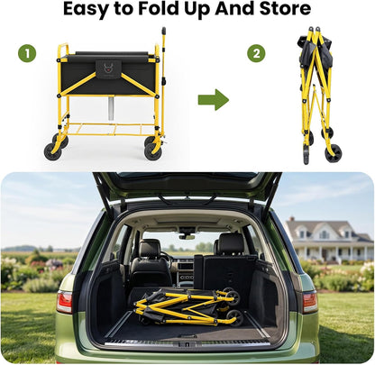 Foldable Dog Bath Cart for Dirty Outdoor Dog and Cat | Adjustable Height pet Bath Cart for Small and Medium Dogs(5-55 lbs)and Cat,No Need to Carry Your Muddy Pup Home