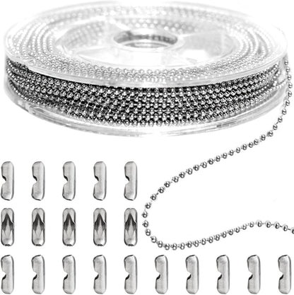 33ft Gold Chain for Jewelry Making Non-Tarnish 18K Gold Plated Stainless Steel Jewelry Chain for Jewelry Making Findings Supplies for Valentines Day Necklaces Earrings Bracelets DIY Crafts - 2mm Links