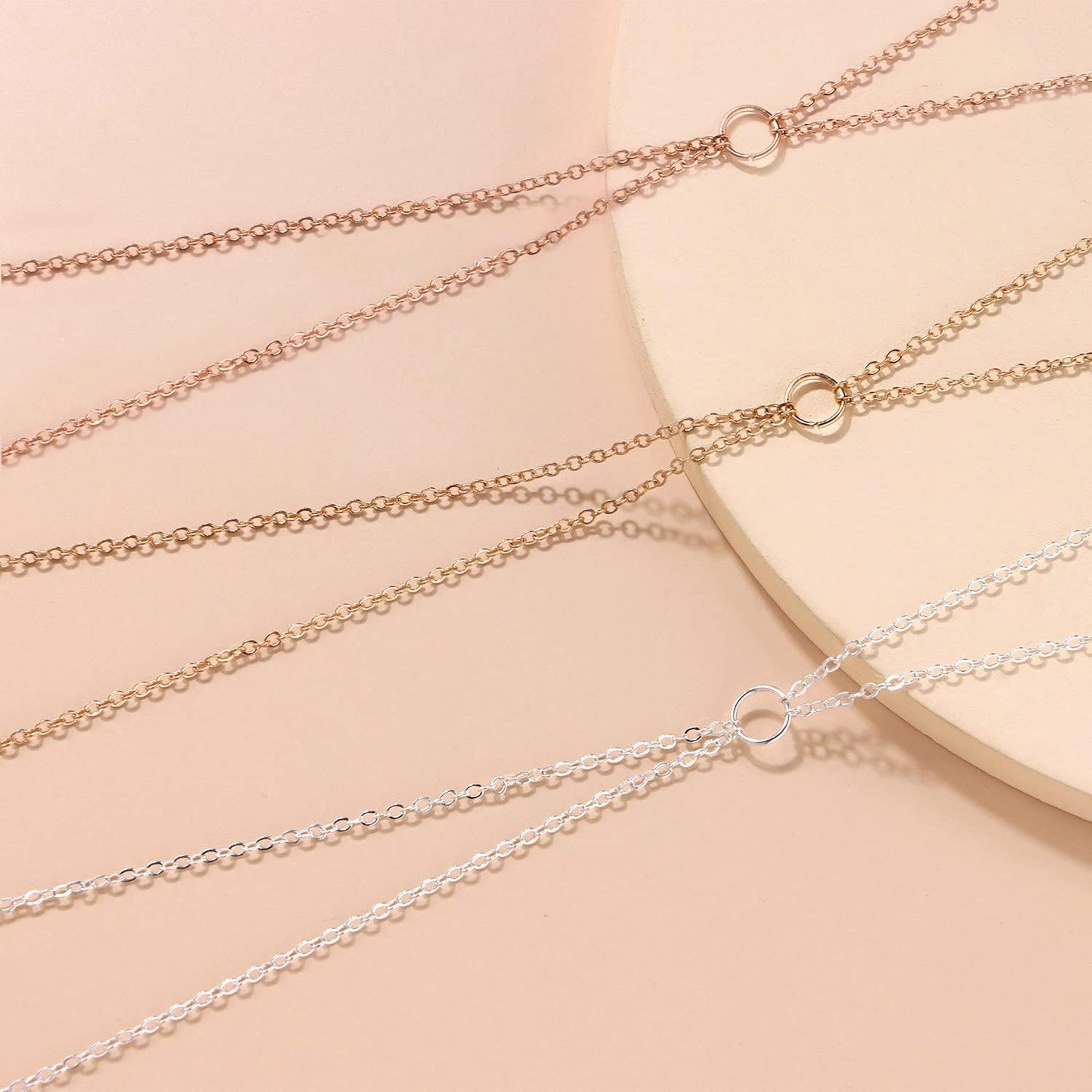 33ft Gold Chain for Jewelry Making Non-Tarnish 18K Gold Plated Stainless Steel Jewelry Chain for Jewelry Making Findings Supplies for Valentines Day Necklaces Earrings Bracelets DIY Crafts - 2mm Links
