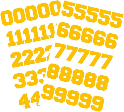Sports Helmet Numbers 1" ® Baseball, Hockey, Football and Lacrosse