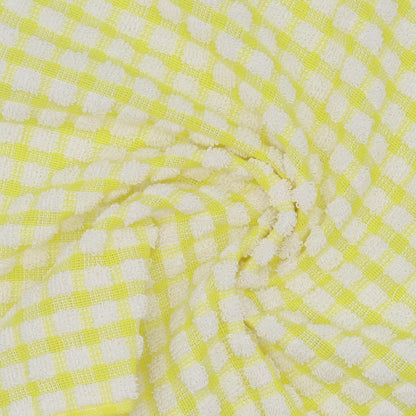 Cotton Dish Rags Dish Cloths For Washing Dishes, 8 Pack,11.8”x11.8”, Yellow | Terry Cloth Wash Rags For Cleaning House, Light Dish Towels Tor Kitchen Drying Dishes, Soft Kitchen Washcloths