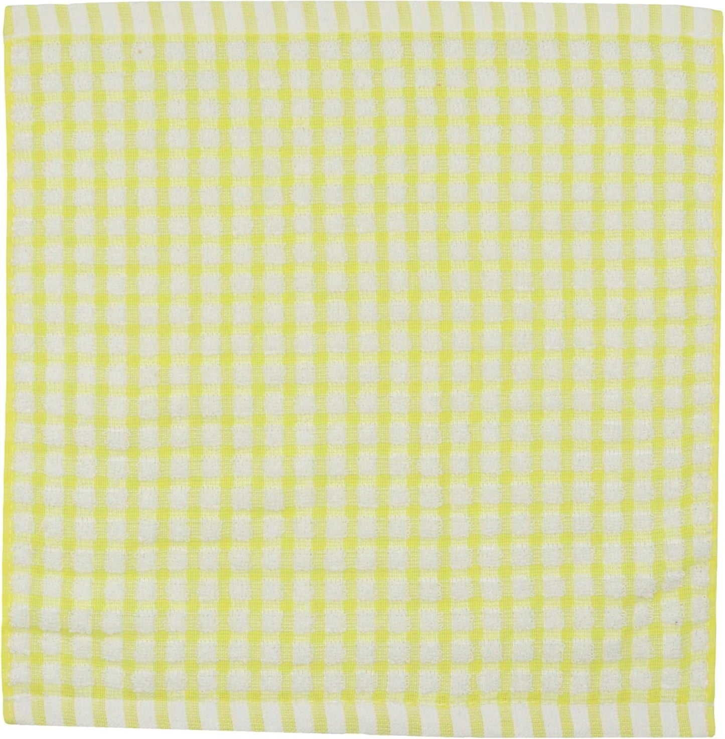 Cotton Dish Rags Dish Cloths For Washing Dishes, 8 Pack,11.8”x11.8”, Yellow | Terry Cloth Wash Rags For Cleaning House, Light Dish Towels Tor Kitchen Drying Dishes, Soft Kitchen Washcloths