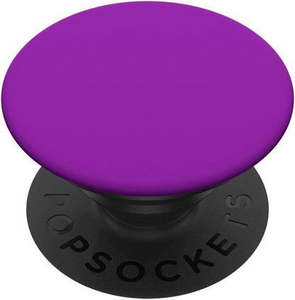 Grip Purple - Purple Color Grip PopSockets PopGrip: Swappable Grip for Phones & Tablets