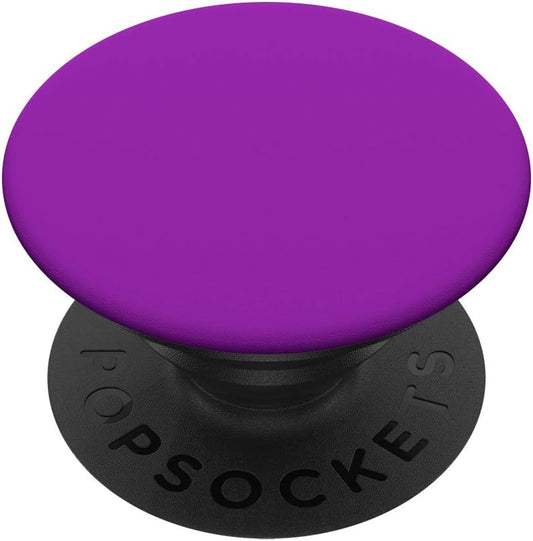 Grip Purple - Purple Color Grip PopSockets PopGrip: Swappable Grip for Phones & Tablets