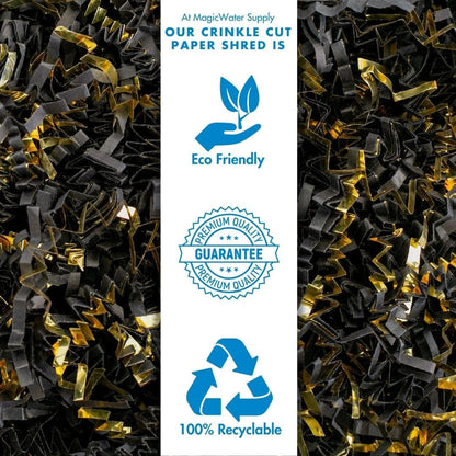 Crinkle Cut Paper Shred Filler - 1LB Kraft - Decorative & Protective Packaging for Bridesmaid Gifts & Bridesmaid Proposal Gifts Holiday Stuffers Birthdays Wedding & Anniversaries