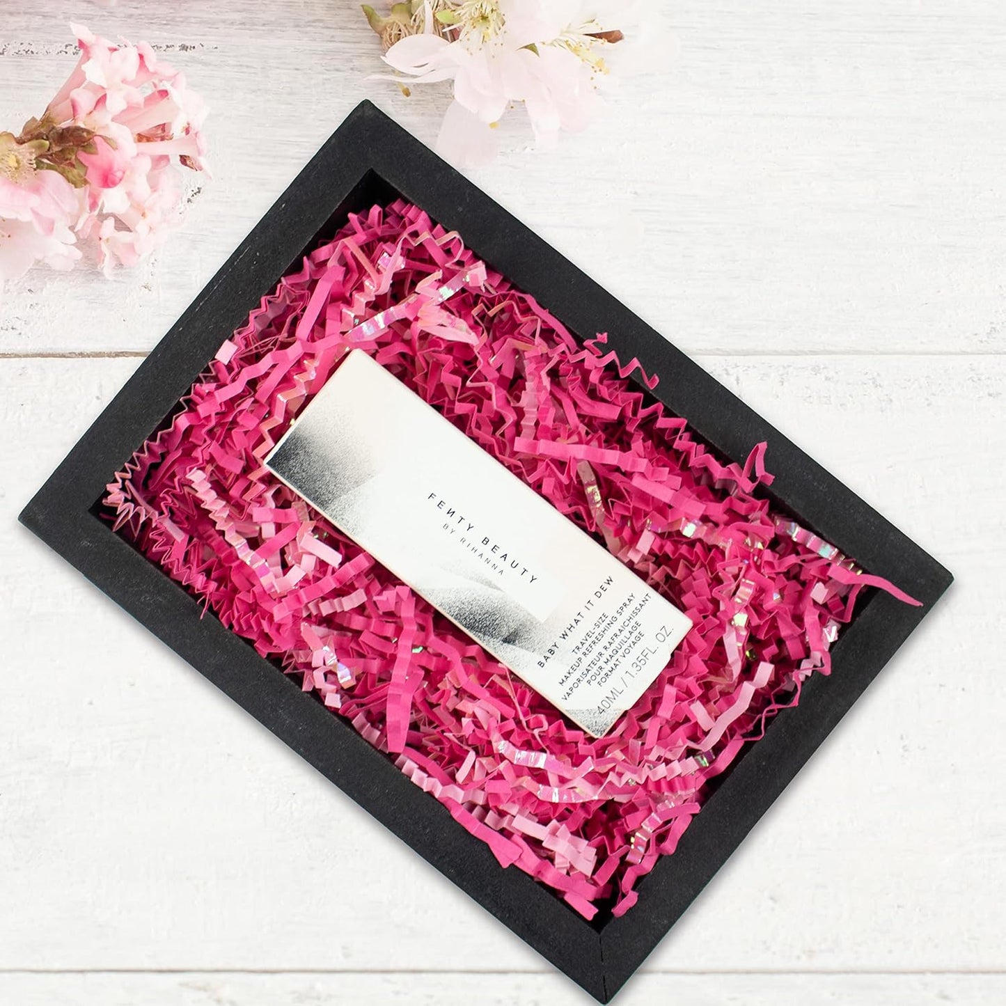 Crinkle Cut Paper Shred Filler - 1LB Kraft - Decorative & Protective Packaging for Bridesmaid Gifts & Bridesmaid Proposal Gifts Holiday Stuffers Birthdays Wedding & Anniversaries