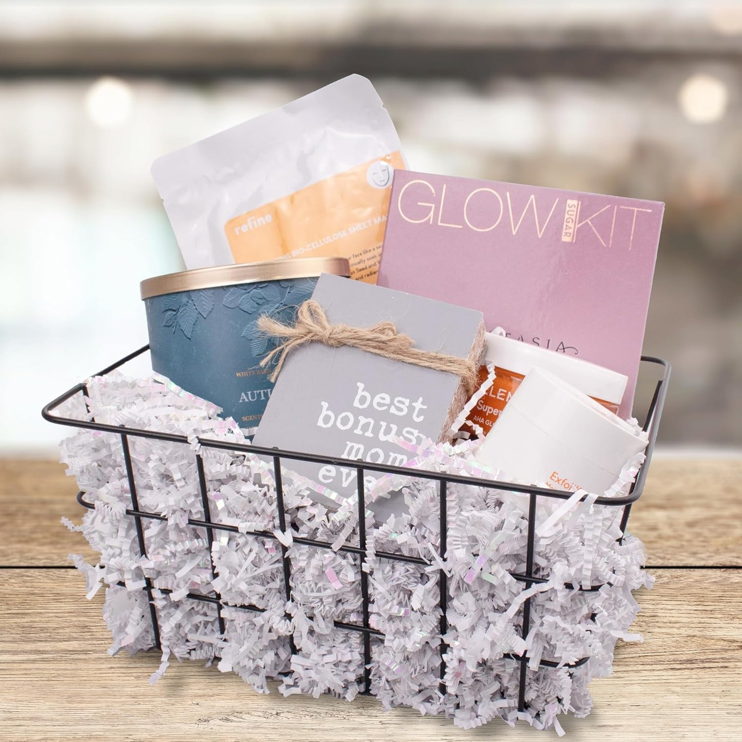 Crinkle Cut Paper Shred Filler - 1LB Kraft - Decorative & Protective Packaging for Bridesmaid Gifts & Bridesmaid Proposal Gifts Holiday Stuffers Birthdays Wedding & Anniversaries