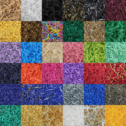 Crinkle Cut Paper Shred Filler - 1LB Kraft - Decorative & Protective Packaging for Bridesmaid Gifts & Bridesmaid Proposal Gifts Holiday Stuffers Birthdays Wedding & Anniversaries