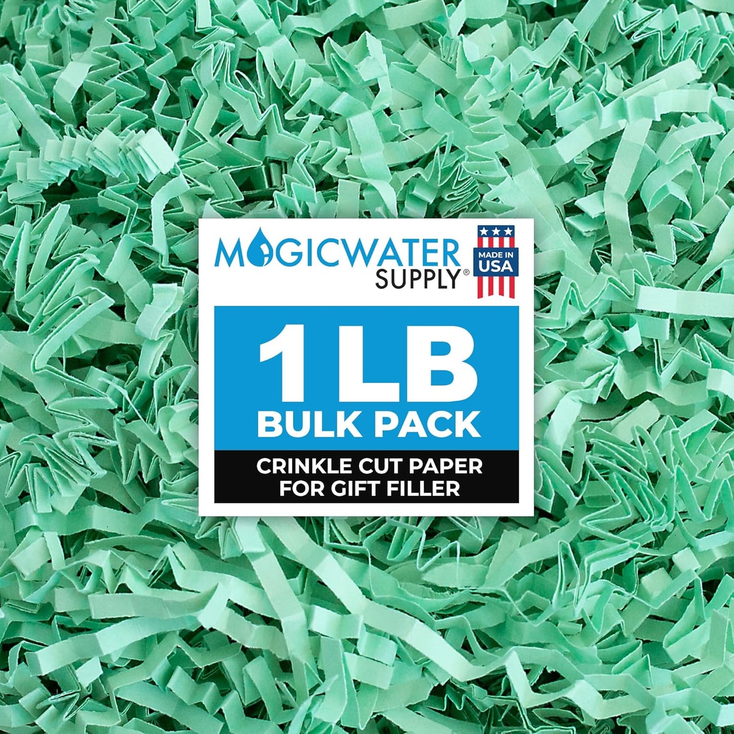 Crinkle Cut Paper Shred Filler - 1LB Kraft - Decorative & Protective Packaging for Bridesmaid Gifts & Bridesmaid Proposal Gifts Holiday Stuffers Birthdays Wedding & Anniversaries