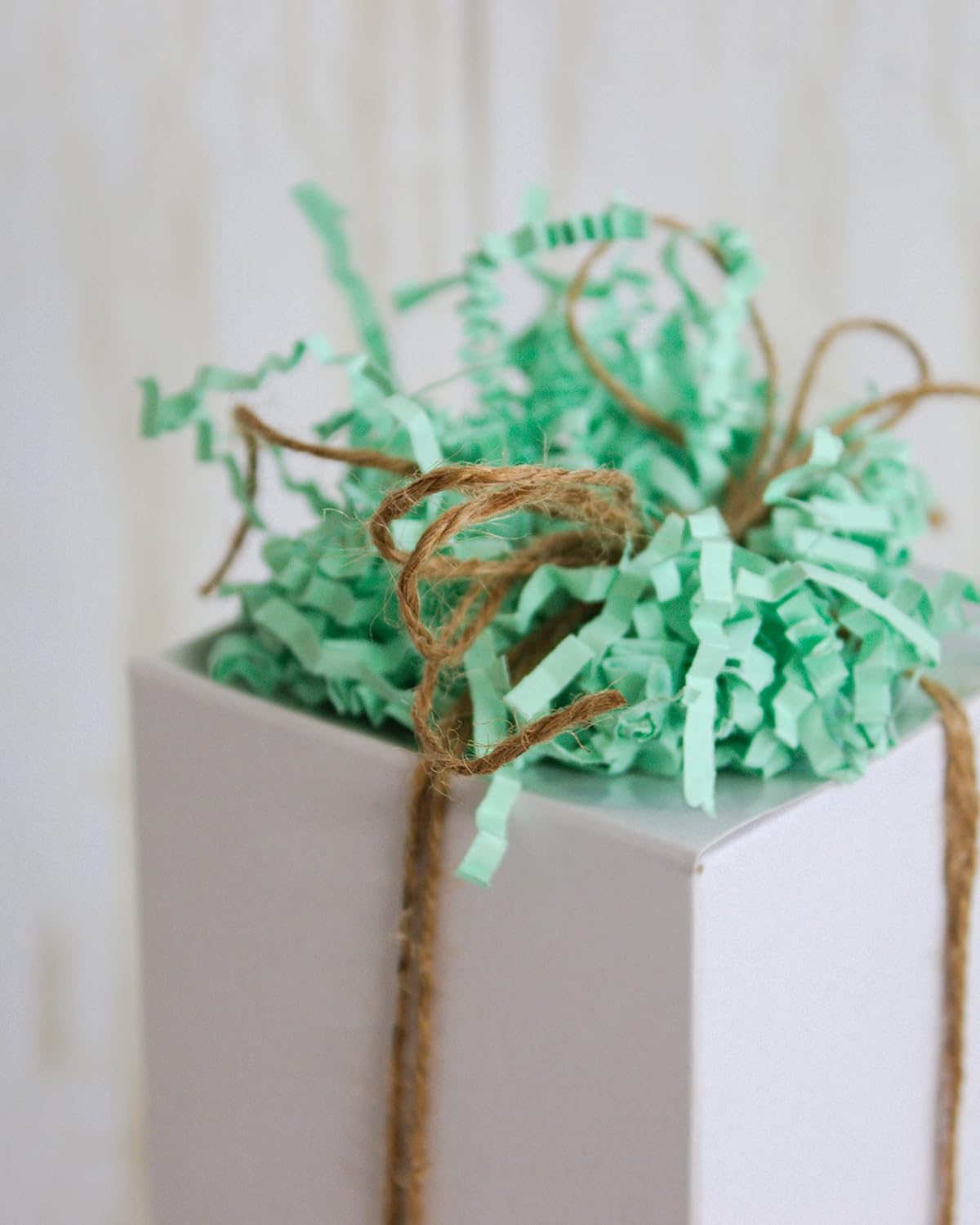 Crinkle Cut Paper Shred Filler - 1LB Kraft - Decorative & Protective Packaging for Bridesmaid Gifts & Bridesmaid Proposal Gifts Holiday Stuffers Birthdays Wedding & Anniversaries