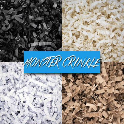 Crinkle Cut Paper Shred Filler - 1LB Kraft - Decorative & Protective Packaging for Bridesmaid Gifts & Bridesmaid Proposal Gifts Holiday Stuffers Birthdays Wedding & Anniversaries