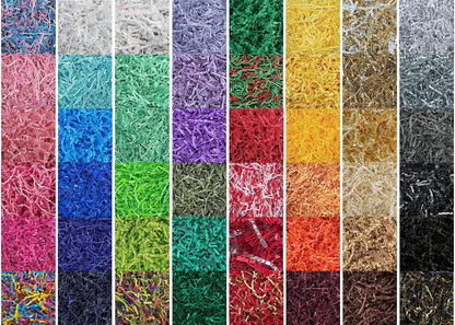 Crinkle Cut Paper Shred Filler - 1LB Kraft - Decorative & Protective Packaging for Bridesmaid Gifts & Bridesmaid Proposal Gifts Holiday Stuffers Birthdays Wedding & Anniversaries