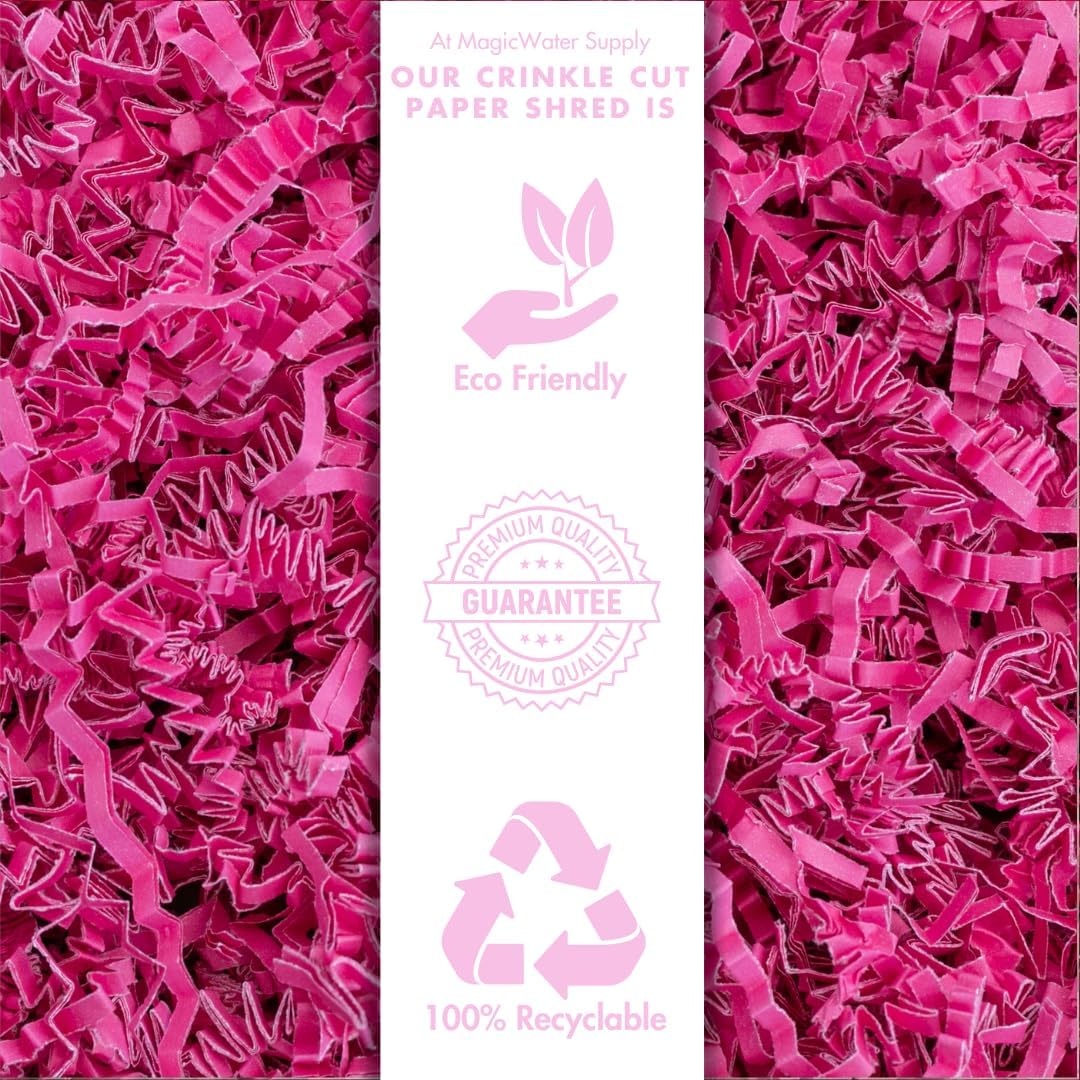 Crinkle Cut Paper Shred Filler - 1LB Kraft - Decorative & Protective Packaging for Bridesmaid Gifts & Bridesmaid Proposal Gifts Holiday Stuffers Birthdays Wedding & Anniversaries