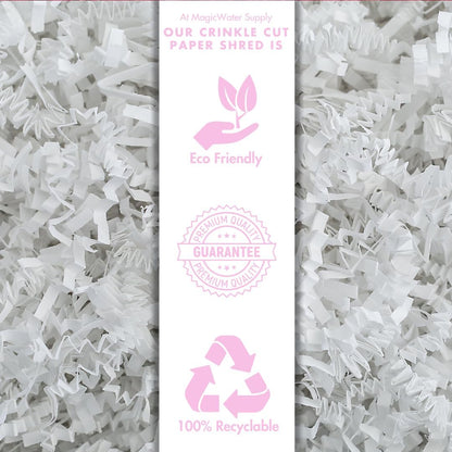 Crinkle Cut Paper Shred Filler - 1LB Kraft - Decorative & Protective Packaging for Bridesmaid Gifts & Bridesmaid Proposal Gifts Holiday Stuffers Birthdays Wedding & Anniversaries