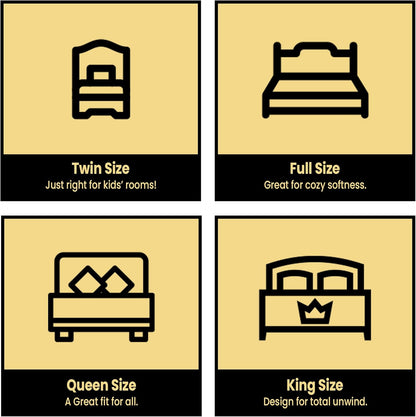 6-Piece King Size Bed Sheet Set - Deep Pocket, Striped Pattern, Soft and Breathable Bed Sheets, Microfiber Material, Includes 1 Fitted, 1 Flat, 4 Pillowcases - Grey/Yellow Stripe