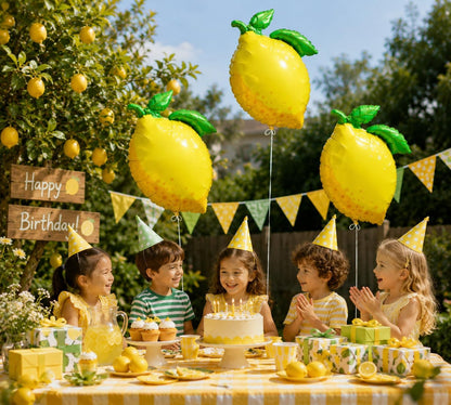 Yellow Lemon Balloons,Lemonade Balloons for Freshly Graduated Lemon Decor,She Found Her Main Squeeze Bridal Shower,Summer Lemonade Decor,Citrus Glam,Costal,A drop older lemon party decor