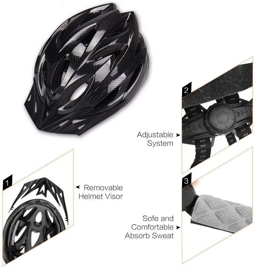 Adult Cycling Bike Helmet, Lightweight Unisex Bicycle Helmet,Premium Quality Airflow Bike Helmet