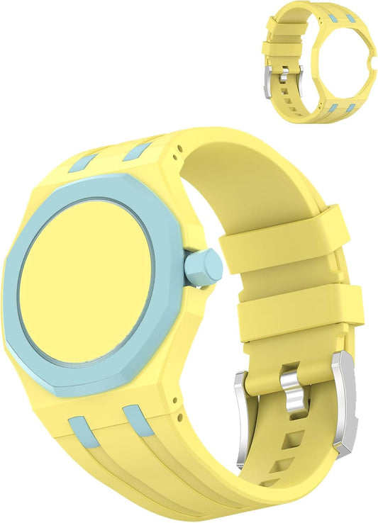 for Swatch Royal Pop Watch Silicone Sport Band,Durable Outdoor Strap,Soft Breathable Wristband Replacement for Fitness,Hiking,Running,Everyday Wear