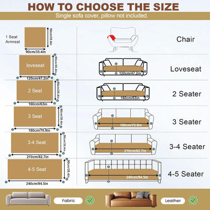 Mustard Yellow Couch Cover for Dogs, 100% Waterproof Anti-Scratch Cat Full Furniture Protector, Non Slip Stain Resistant Sofa Cover for Living Rooms, Pet-Friendly Sofa Slipcover-35.4X94.5IN