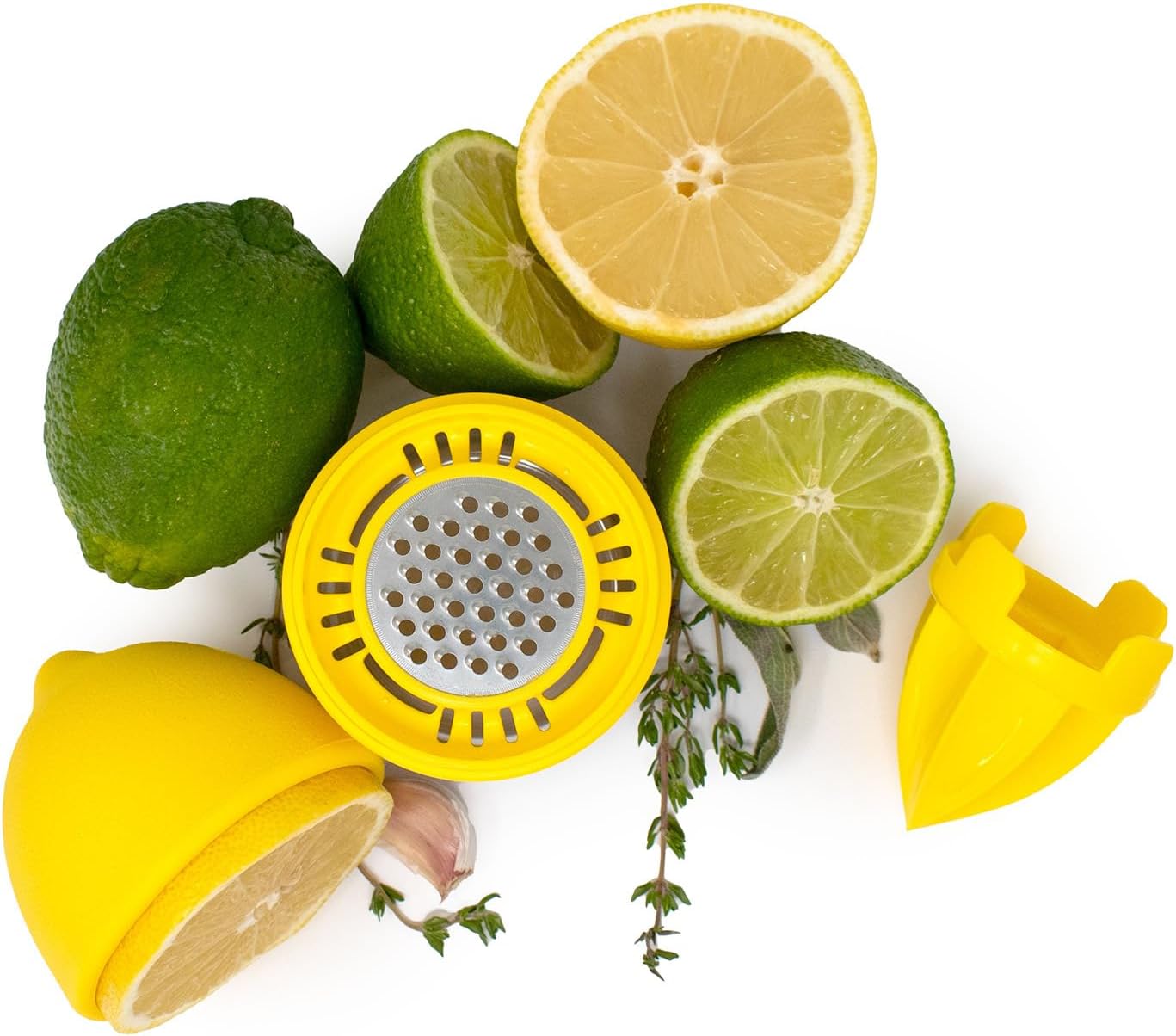 Citrus Juicer and Zester, Yellow